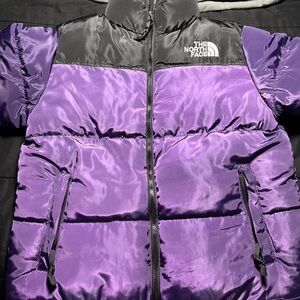 The North Face Violet and Black Insulated Jacket